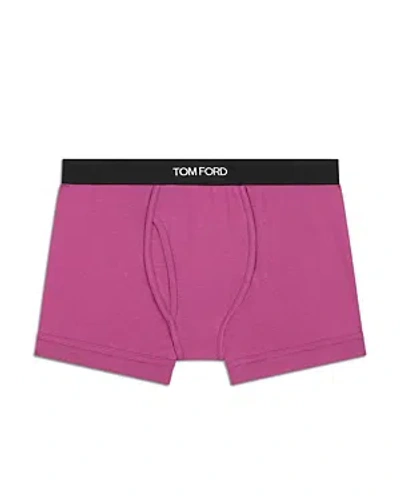 Shop Tom Ford Cotton Blend Boxer Briefs In Pink