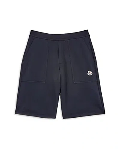 Shop Moncler Boys' Athletic Shorts - Big Kid In Navy