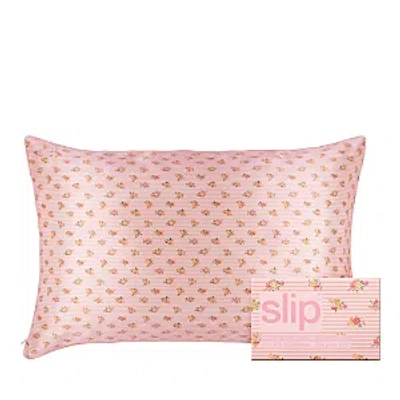 Shop Slip Pure Silk Pillowcase, Queen In Petal