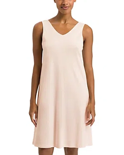 Shop Hanro Emma Cotton Tank Nightgown In Morning Glory
