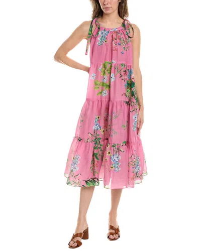 Shop Cynthia Rowley Layla Linen Halter Dress