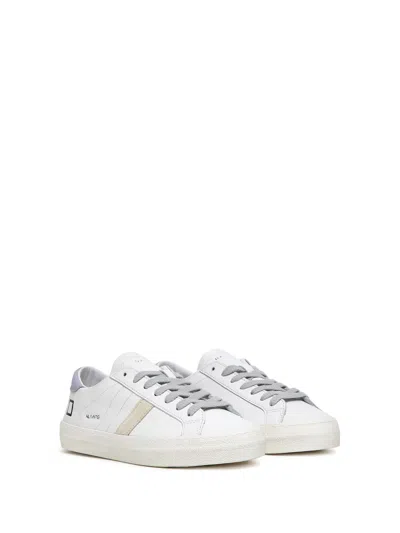 Shop Date Hill Low Vintage Leather Sneaker In White Lilac
