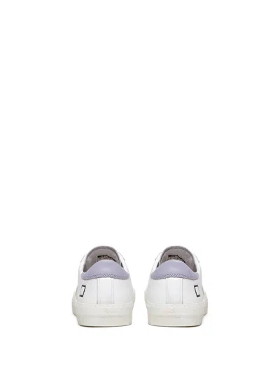 Shop Date Hill Low Vintage Leather Sneaker In White Lilac