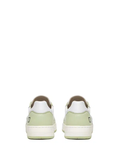 Shop Date Court 2.0 Soft Mint Sneaker In White Mint