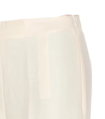 Twinset Pants In Natural
