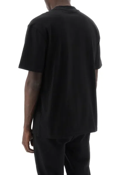 Shop Hugo Boss Dapolino Crew-neck T-shirt In Black