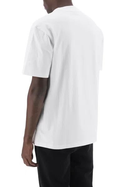Shop Hugo Boss Dapolino Crew-neck T-shirt In White
