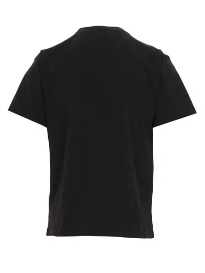Shop Aries Logo Printed Jersey T-shirt In Black