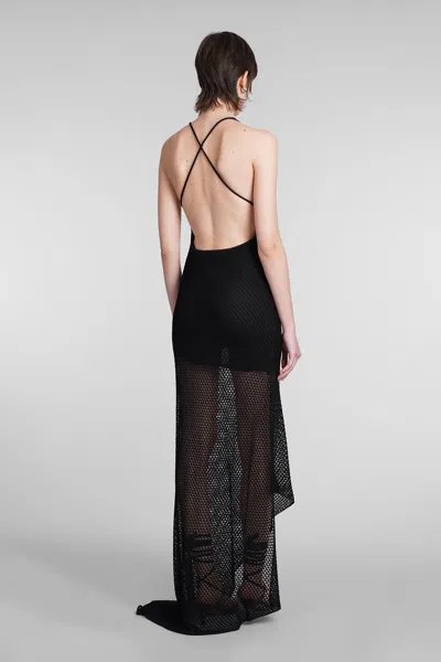 Shop Iro Barbara Dress In Black Viscose