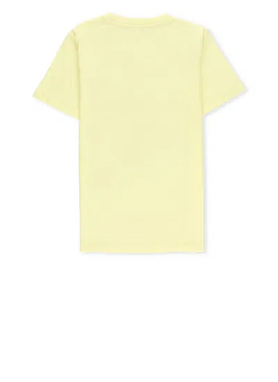 Shop Stella Mccartney T-shirt With Print In Yellow