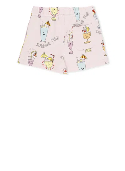 Shop Stella Mccartney Shorts With Print In Pink