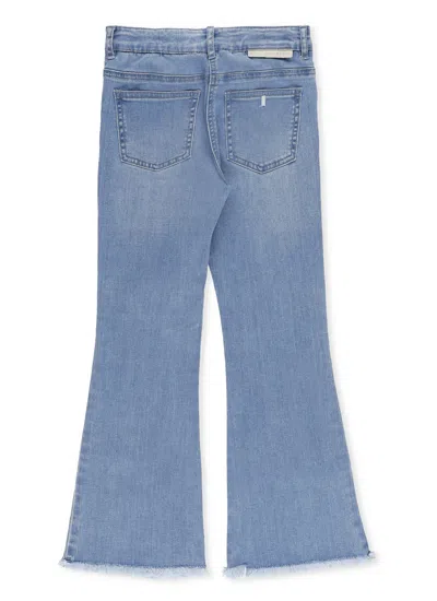 Shop Stella Mccartney Cotton Jeans In Light Blue