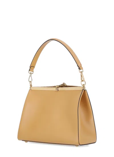 Shop Etro Vela Bag In Beige