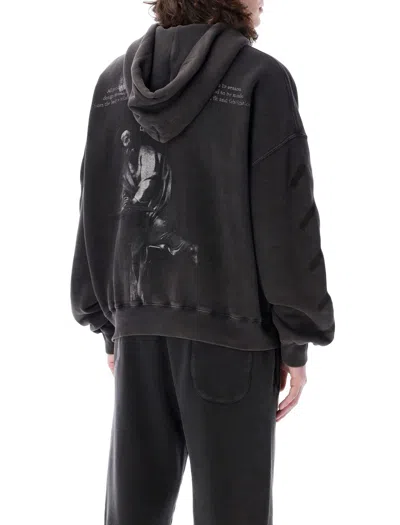 Shop Off-white S. Matthew Hoodie In Black/grey
