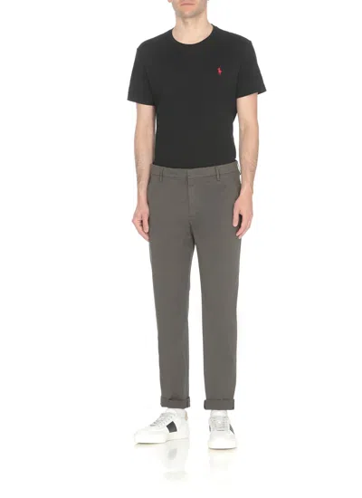 Shop Dondup Gaubert Trousers In Grey