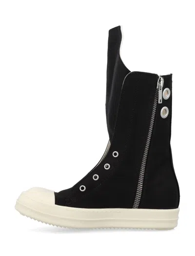 Shop Drkshdw Boot Womans Sneakers In Black Milk