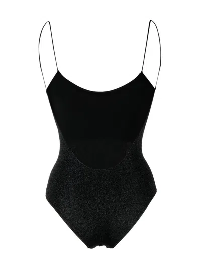Oseree Lumière Maillot Swimsuit In Black