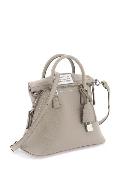 Shop Maison Margiela 5ac Classique Handbag In Birdy (grey)