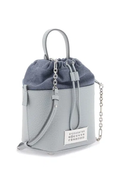 Shop Maison Margiela 5ac Bucket Bag In Mist (light Blue)