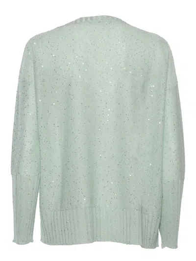 Shop Lorena Antoniazzi Green Sweater