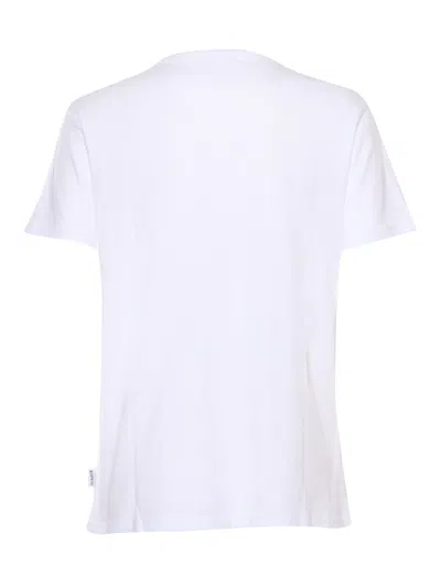 Shop Aspesi White T-shirt With Print