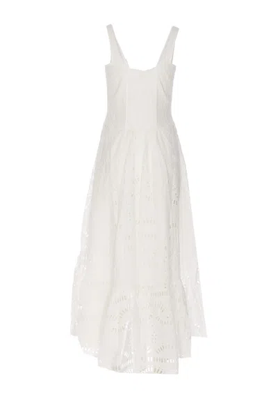 Shop Charo Ruiz Nyssi Dress In White