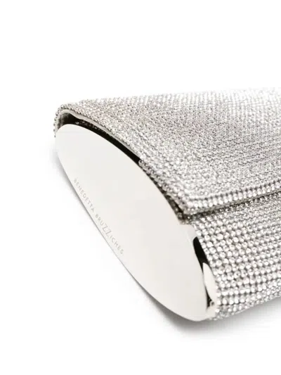 Shop Benedetta Bruzziches Kate Crystal Bag Crystal On Silver