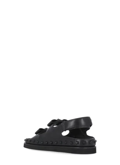 Shop Ash Ursula Sandals In Black