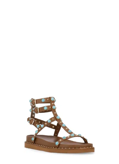 Shop Ash Up Up Sandals In Brown