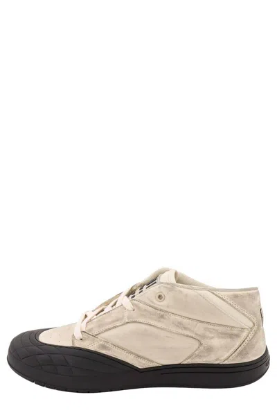 Shop Givenchy Skate Sneakers In Beige