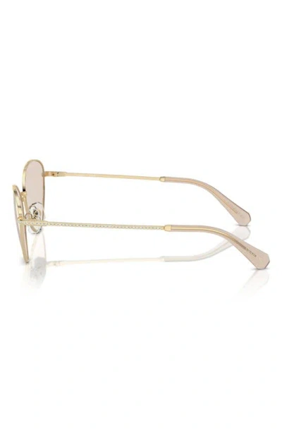 Swarovski Woman Sunglass Sk7014 In Pale Gold