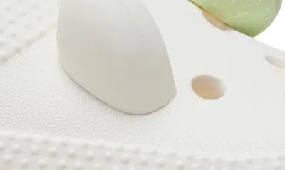 Crocs Classic I Am Rainbow Unicorn Water Friendly Slingback Clog In Chalk