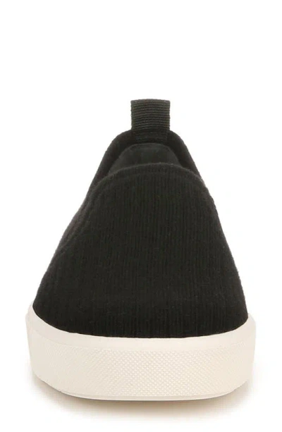 Shop Vince Blair Slip-on Sneaker In Black Knit