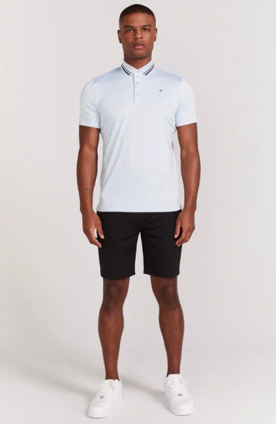 Shop Redvanly Cadman Performance Golf Polo In Breeze