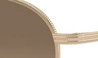 Oliver Peoples Phantos 49mm Small Polarized Round Sunglasses In Gold