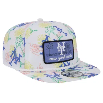 Shop New Era White New York Mets Islander Golfer Snapback Hat