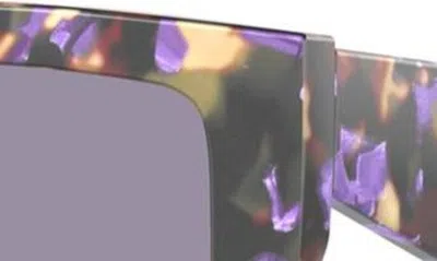 Dolce & Gabbana 55mm Square Sunglasses In Purple