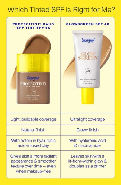 Supergoop ! Protec(tint) Daily Spf Tint Spf 50 Sunscreen Skin Tint With Ectoin 26w 1.18 oz / 35 ml