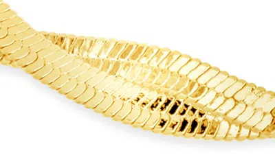 Sterling Forever Oakley Chain Bracelet In Gold
