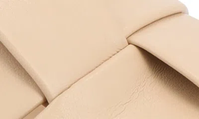 Journee Collection Tabatha Block Heel Sandal In Light Beige
