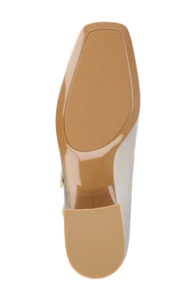 Journee Collection Women's Nally Double Strap Mary Jane Pumps In Gold