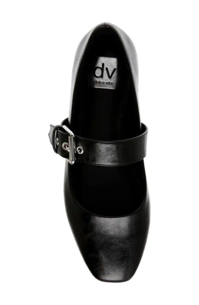 Dolce Vita Dv By  Mellie Mary Jane Flat In Black Patent