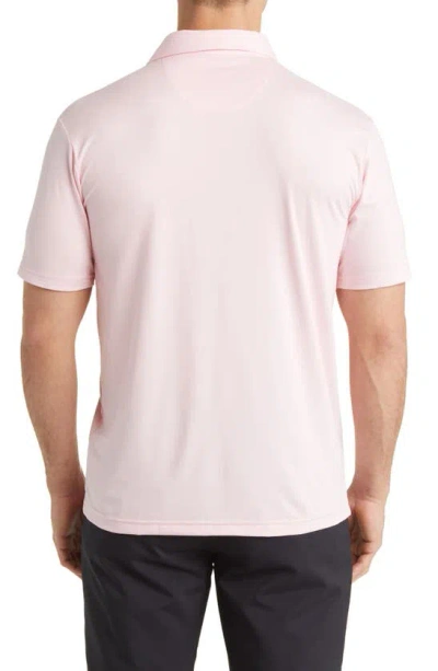 Shop Swannies Kirkwood Modern Fit Performance Golf Polo In Flamingo Heather