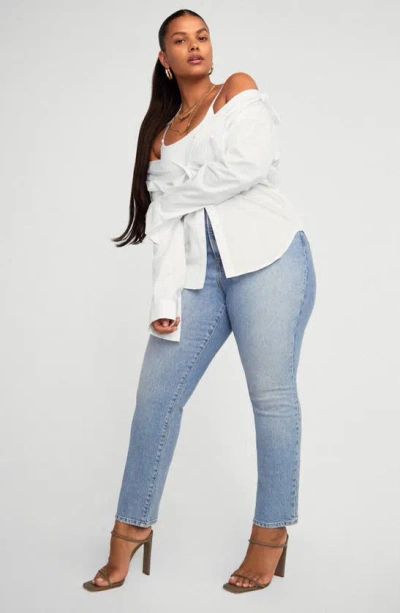 Good American High Waist Skinny Jeans In Blue508