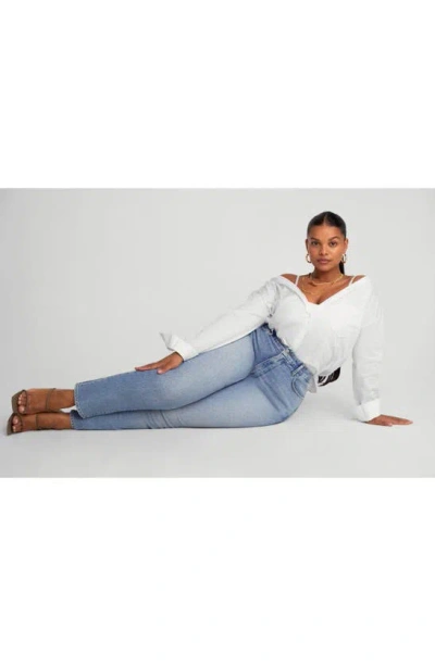 Good American High Waist Skinny Jeans In Blue508