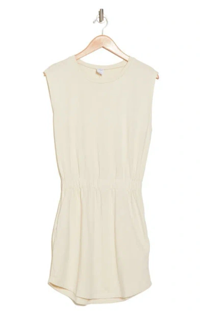 Shop Melrose And Market Cotton T-shirt Dress In Ivory Dove