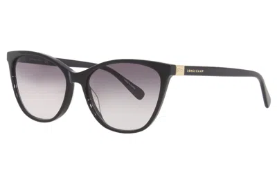 Shop Longchamp Women's 57mm Black Sunglasses
