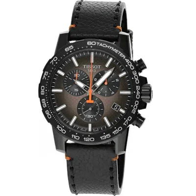 Shop Tissot Men's Supersport Black Dial Watch