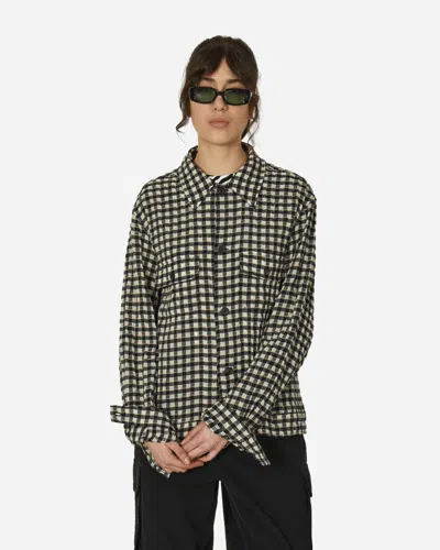 Shop Our Legacy Coach Shirt Wyoming Check In Multicolor