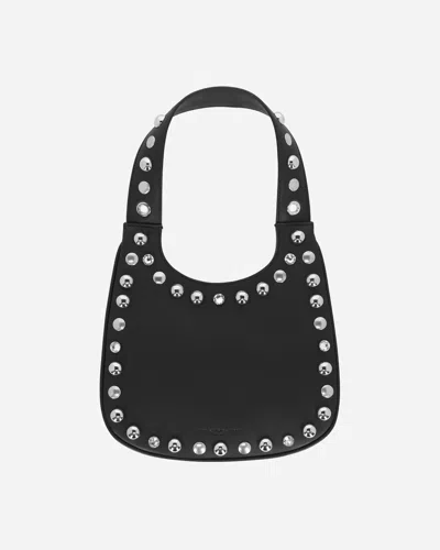Shop Panconesi Diamanti Saddle Bag S Onyx In Black